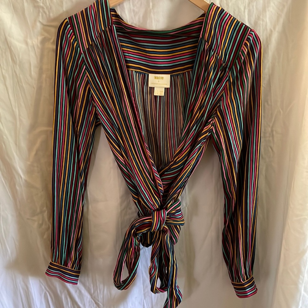 Maeve Wrap Blouse by Anthropologie